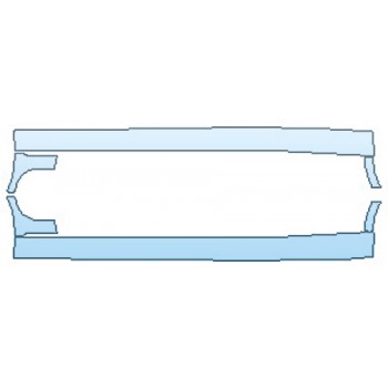 Precut PPF Kit – Clear Bra Paint Protection Film PAINT PROTECTION KIT - 2016 MERCEDES E-CLASS E250 BLUETEC SEDAN BASE ROCKERS - PRECUT PPF CLEAR BRA WRAP