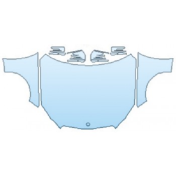 Precut PPF Kit – Clear Bra Paint Protection Film PAINT PROTECTION KIT - 2016 MERCEDES E-CLASS E400 HYBRID SEDAN FULL HOOD FENDERS MIRRORS - PRECUT PPF CLEAR BRA WRAP