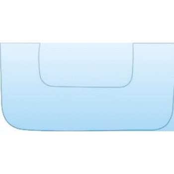 PAINT PROTECTION KIT - 2004 BMW X5 GAS DOOR SURROUND. - PRECUT PPF CLEAR BRA WRAP