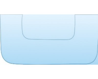 PAINT PROTECTION KIT - 2004 BMW X5 GAS DOOR SURROUND. - PRECUT PPF CLEAR BRA WRAP