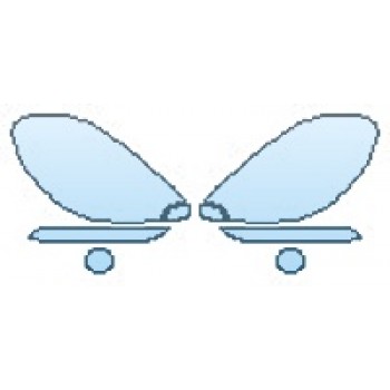 PAINT PROTECTION KIT - 2018 PORSCHE MACAN S HEADLIGHTS FOG LIGHTS - PRECUT PPF CLEAR BRA WRAP