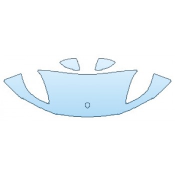 PAINT PROTECTION KIT - 2016 PORSCHE MACAN TURBO HOOD (30 INCH) MIRRORS - PRECUT PPF CLEAR BRA WRAP