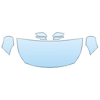 PAINT PROTECTION KIT - 2016 SUBARU LEGACY 2.5I HOOD (30 INCH) FENDERS MIRRORS - PRECUT PPF CLEAR BRA WRAP