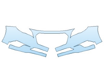 PAINT PROTECTION KIT - 2016 SUBARU LEGACY 2.5I BUMPE (1 PIECE) - PRECUT PPF CLEAR BRA WRAP