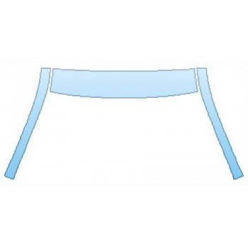 PAINT PROTECTION KIT - 2016 SUBARU LEGACY 3.6R LIMITED ROOF A-PILLARS - PRECUT PPF CLEAR BRA WRAP