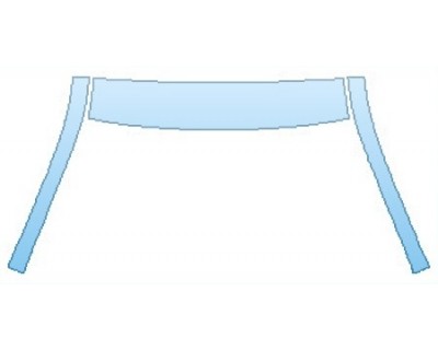 PAINT PROTECTION KIT - 2016 SUBARU LEGACY 3.6R LIMITED ROOF A-PILLARS - PRECUT PPF CLEAR BRA WRAP