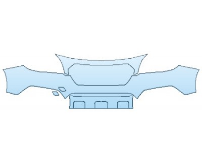 PAINT PROTECTION KIT - 2016 SUBARU OUTBACK 2.5I LIMITED BUMPER (6 PIECE) - PRECUT PPF CLEAR BRA WRAP