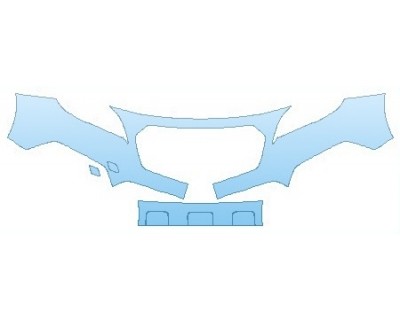 PAINT PROTECTION KIT - 2016 SUBARU OUTBACK 2.5I LIMITED BUMPER (5 PIECE) - PRECUT PPF CLEAR BRA WRAP