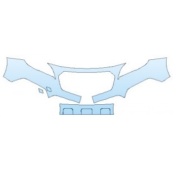 Precut PPF Kit – Clear Bra Paint Protection Film PAINT PROTECTION KIT - 2016 SUBARU OUTBACK 3.6R LIMITED BUMPER (5 PIECE) - PRECUT PPF CLEAR BRA WRAP