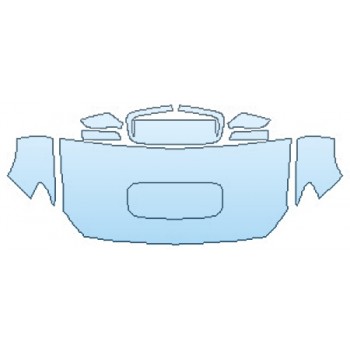 PAINT PROTECTION KIT - 2017 SUBARU WRX STI HOOD (30 INCH) FENDERS MIRRORS - PRECUT PPF CLEAR BRA WRAP