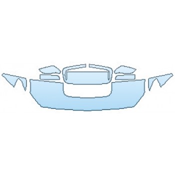 PAINT PROTECTION KIT - 2017 SUBARU WRX STI HOOD (18 INCH) FENDERS MIRRORS - PRECUT PPF CLEAR BRA WRAP