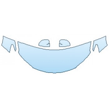 PAINT PROTECTION KIT - 2016 TOYOTA CAMRY LE HOOD (30 INCH) FENDERS MIRRORS - PRECUT PPF CLEAR BRA WRAP