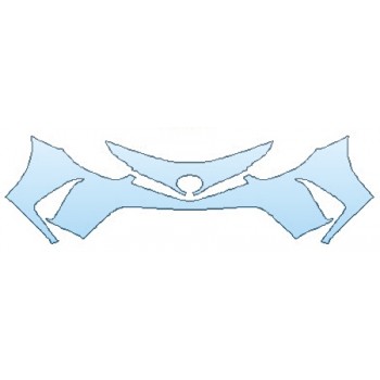 PAINT PROTECTION KIT - 2016 TOYOTA PRIUS V BUMPER - PRECUT PPF CLEAR BRA WRAP