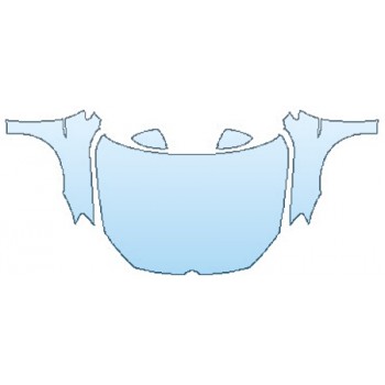 PAINT PROTECTION KIT - 2016 VOLKSWAGEN E-GOLF SEL PREMIUM FULL HOOD FENDERS MIRRORS - PRECUT PPF CLEAR BRA WRAP