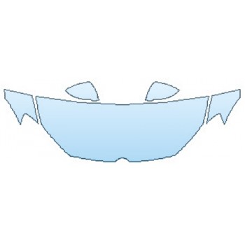 PAINT PROTECTION KIT - 2016 VOLKSWAGEN GOLF 4DR HOOD (24 INCH) FENDERS MIRRORS - PRECUT PPF CLEAR BRA WRAP