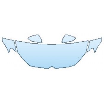 PAINT PROTECTION KIT - 2016 VOLKSWAGEN GOLF R HOOD (24 INCH) FENDERS MIRRORS - PRECUT PPF CLEAR BRA WRAP