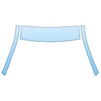 PAINT PROTECTION KIT - 2016 VOLKSWAGEN GOLF R ROOF A-PILLARS - PRECUT PPF CLEAR BRA WRAP