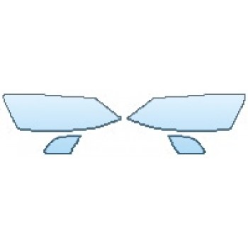 Precut PPF Kit – Clear Bra Paint Protection Film PAINT PROTECTION KIT - 2016 VOLKSWAGEN JETTA 1 8T HEADLIGHTS FOG LIGHTS - PRECUT PPF CLEAR BRA WRAP