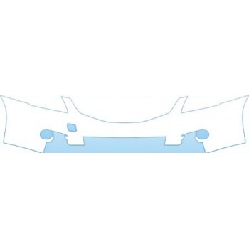 PAINT PROTECTION KIT - 2012 NISSAN ALTIMA SEDAN 2.5 S UPPER BUMPER KIT - PRECUT PPF CLEAR BRA WRAP
