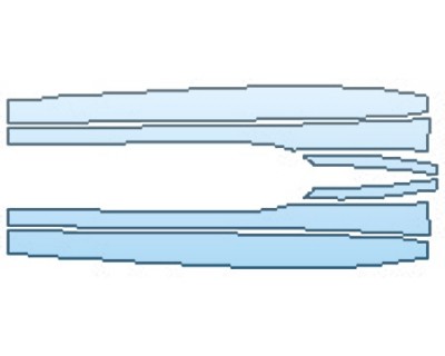 PAINT PROTECTION KIT - 2016 BENTLEY CONTINENTAL GT BASE ROCKERS - PRECUT PPF CLEAR BRA WRAP