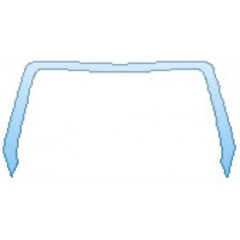 PAINT PROTECTION KIT - 2016 BENTLEY CONTINENTAL GT BASE ROOF A-PILLARS (CONVERTIBLE) - PRECUT PPF CLEAR BRA WRAP