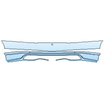 Precut PPF Kit – Clear Bra Paint Protection Film PAINT PROTECTION KIT - 2016 BENTLEY CONTINENTAL GT SPEED FULL REAR BUMPER - PRECUT PPF CLEAR BRA WRAP