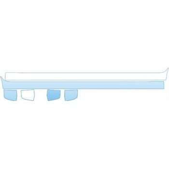 PAINT PROTECTION KIT - 2012 NISSAN ALTIMA SEDAN 2.5 S ROCKERS KIT - PRECUT PPF CLEAR BRA WRAP