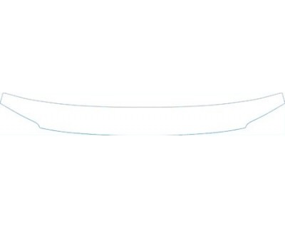 PAINT PROTECTION KIT - 2012 NISSAN ALTIMA SEDAN 2.5 S REAR BUMPER DECK KIT - PRECUT PPF CLEAR BRA WRAP