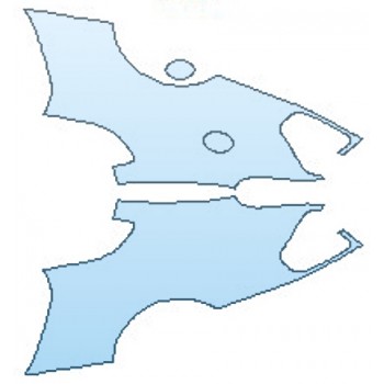 PAINT PROTECTION KIT - 2016 BENTLEY CONTINENTAL GT V8 S FULL REAR QUARTERS - PRECUT PPF CLEAR BRA WRAP