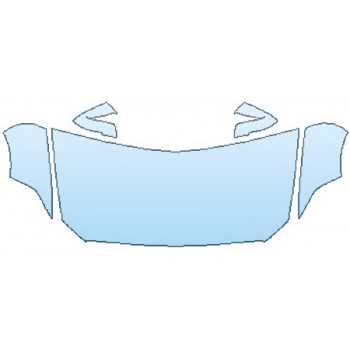 PAINT PROTECTION KIT - 2016 BMW 2 SERIES 228I LUXURY PKG HOOD (30 INCH) FENDERS MIRRORS - PRECUT PPF CLEAR BRA WRAP