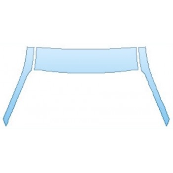 PAINT PROTECTION KIT - 2016 BMW 2 SERIES 228I LUXURY PKG ROOF A-PILLARS - PRECUT PPF CLEAR BRA WRAP