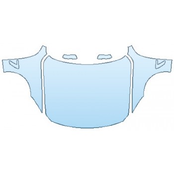 PAINT PROTECTION KIT - 2016 BMW 3 SERIES GRAN TURISMO LUXURY PKG FULL HOOD FENDERS MIRRORS - PRECUT PPF CLEAR BRA WRAP