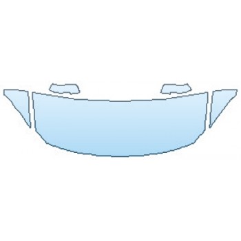 PAINT PROTECTION KIT - 2016 BMW 3 SERIES GRAN TURISMO LUXURY PKG HOOD FENDERS MIRRORS - PRECUT PPF CLEAR BRA WRAP