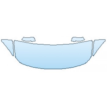 PAINT PROTECTION KIT - 2016 BMW 3 SERIES GRAN TURISMO LUXURY PKG HOOD(WRAPPED EDGES) FENDERS MIRRORS - PRECUT PPF CLEAR BRA WRAP