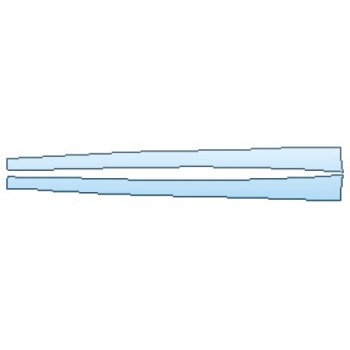 PAINT PROTECTION KIT - 2016 BMW 3 SERIES GRAN TURISMO LUXURY PKG ROCKERS - PRECUT PPF CLEAR BRA WRAP