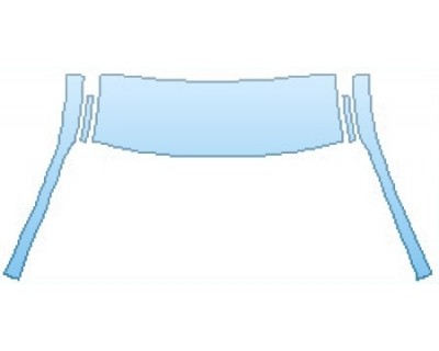 PAINT PROTECTION KIT - 2016 BMW 3 SERIES GRAN TURISMO LUXURY PKG ROOF A-PILLARS - PRECUT PPF CLEAR BRA WRAP