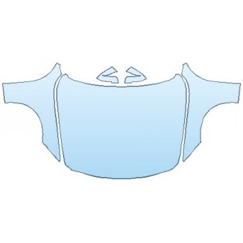 PAINT PROTECTION KIT - 2016 BMW 3 SERIES SEDAN BASE FULL HOOD(WRAPPED EDGES) FENDERS MIRRORS - PRECUT PPF CLEAR BRA WRAP