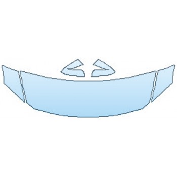 PAINT PROTECTION KIT - 2016 BMW 3 SERIES SEDAN BASE HOOD(24 INCH) FENDERS MIRRORS - PRECUT PPF CLEAR BRA WRAP