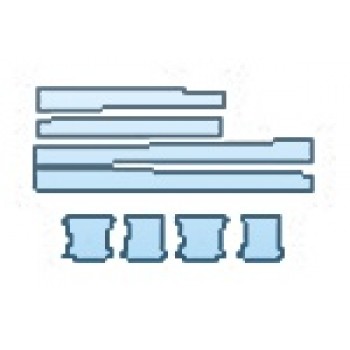 Precut PPF Kit – Clear Bra Paint Protection Film PAINT PROTECTION KIT - 2016 BMW 3 SERIES SEDAN BASE DOOR CUPS DOOR SILLS - PRECUT PPF CLEAR BRA WRAP