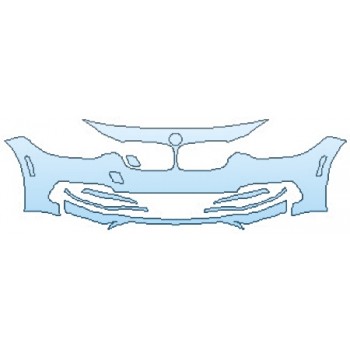 Precut PPF Kit – Clear Bra Paint Protection Film PAINT PROTECTION KIT - 2016 BMW 3 SERIES SEDAN LUXURY PKG BUMPER - PRECUT PPF CLEAR BRA WRAP