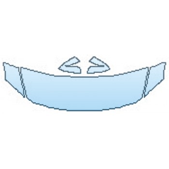 PAINT PROTECTION KIT - 2016 BMW 3 SERIES SEDAN M SPORT HOOD(24 INCH) FENDERS MIRRORS - PRECUT PPF CLEAR BRA WRAP