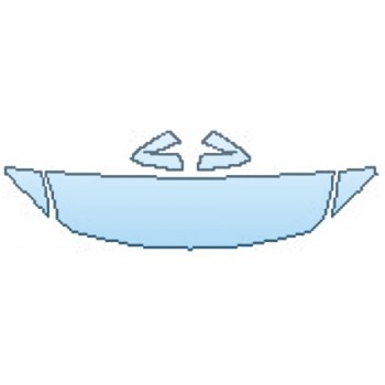 PAINT PROTECTION KIT - 2016 BMW 3 SERIES SEDAN M SPORT HOOD(18 INCH) FENDERS MIRRORS - PRECUT PPF CLEAR BRA WRAP