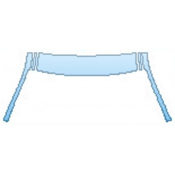 PAINT PROTECTION KIT - 2016 BMW 3 SERIES SEDAN M SPORT ROOF A-PILLARS - PRECUT PPF CLEAR BRA WRAP