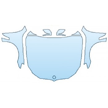 PAINT PROTECTION KIT - 2016 BMW 7 SERIES 750I XDRIVE FULL HOOD FENDERS MIRRORS - PRECUT PPF CLEAR BRA WRAP