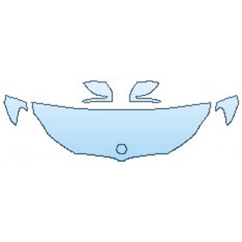 PAINT PROTECTION KIT - 2016 BMW 7 SERIES 750I XDRIVE HOOD(24 INCH) FENDERS MIRRORS - PRECUT PPF CLEAR BRA WRAP