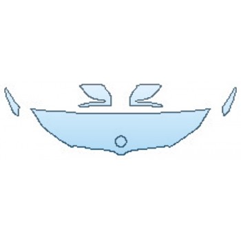 PAINT PROTECTION KIT - 2016 BMW 7 SERIES 750I XDRIVE HOOD(18 INCH) FENDERS MIRRORS - PRECUT PPF CLEAR BRA WRAP