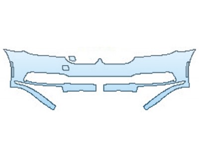 Precut PPF Kit – Clear Bra Paint Protection Film PAINT PROTECTION KIT - 2016 BMW 7 SERIES 750I XDRIVE BUMPER (1 PIECE) - PRECUT PPF CLEAR BRA WRAP