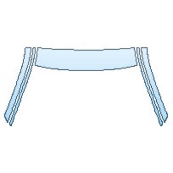 Precut PPF Kit – Clear Bra Paint Protection Film PAINT PROTECTION KIT - 2016 BMW 7 SERIES 750I XDRIVE ROOF A-PILLARS - PRECUT PPF CLEAR BRA WRAP