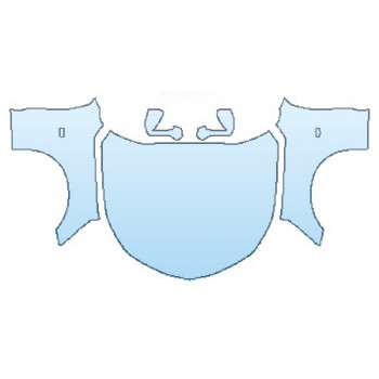 PAINT PROTECTION KIT - 2016 CHEVROLET CAMARO 2LT FULL HOOD  FENDERS  MIRRORS - PRECUT PPF CLEAR BRA WRAP