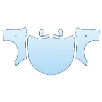 PAINT PROTECTION KIT - 2016 CHEVROLET CAMARO 2LT FULL HOOD(WRAPPED EDGES)  FENDERS  MIRRORS - PRECUT PPF CLEAR BRA WRAP